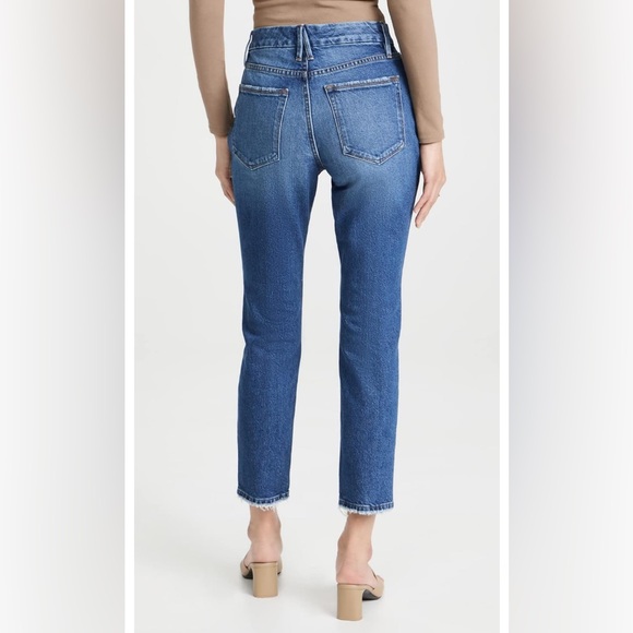 Good American Jeans Good American Good Classic Skinnyish Hi-Rise Jeans Size 15 - Picture 3 of 7